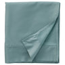 NATTJASMIN flat sheet with top hem, blue-green, 240x260 cm