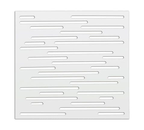 Bricocenter DECORATIVE PANEL NAUTIC WHITE 1X1 M