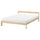 NEIDEN bed frame, pine/Lillhällan, 200x160 cm