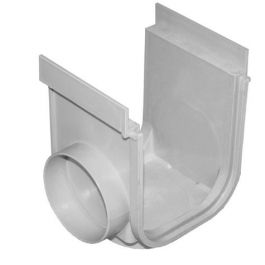 CHANNEL JOINT WITH DRAIN DIA 80 MM 130 X 75