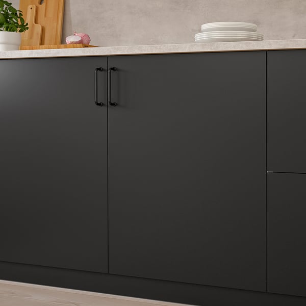 NICKEBO door, matt anthracite, 40x80 cm