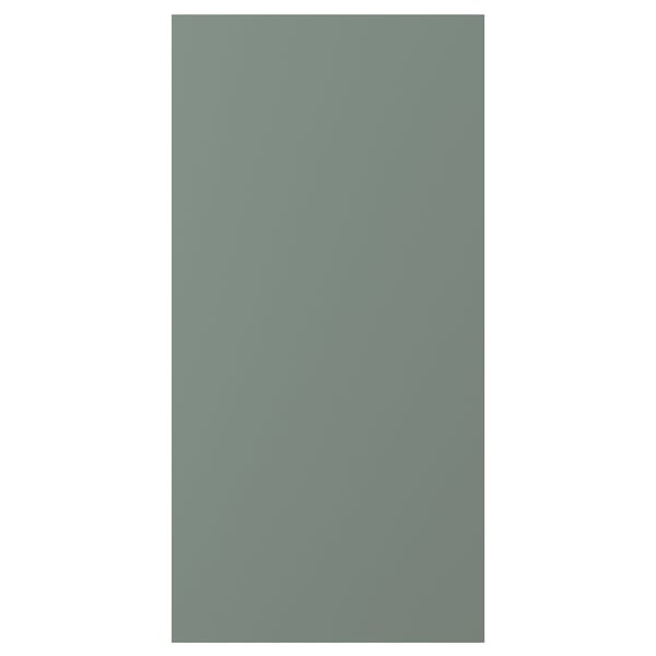 NICKEBO door, matt grey-green, 40x80 cm