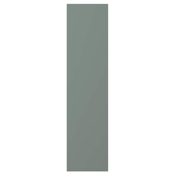 NICKEBO door, matt grey-green, 20x80 cm