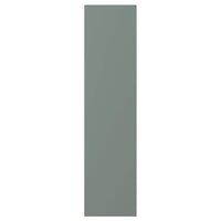 NICKEBO door, matt grey-green, 20x80 cm