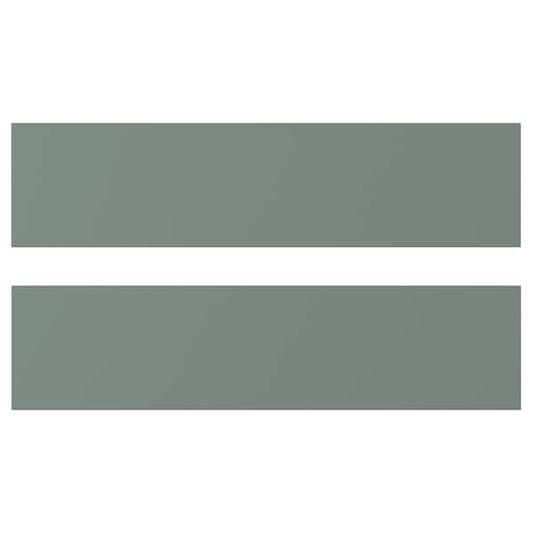 Ikea NICKEBO - Drawer front, matt grey-green, 40x10 cm