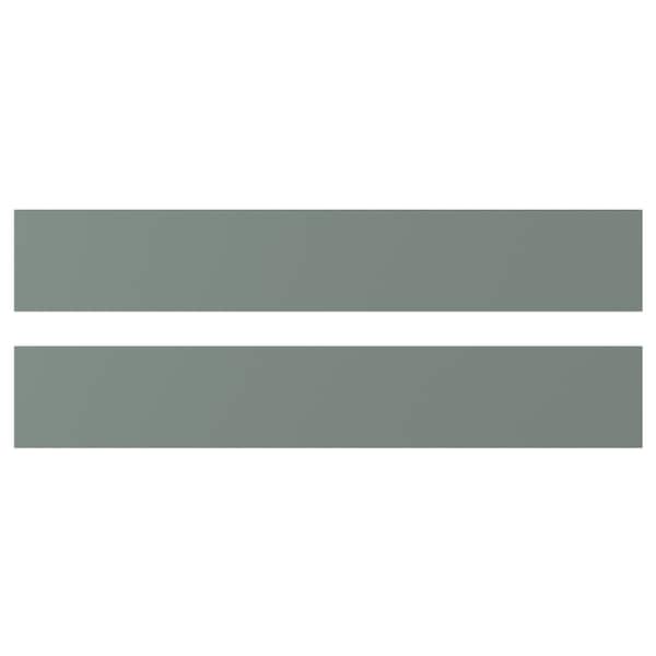 Ikea NICKEBO - Drawer front, matt grey-green, 60x10 cm