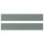 NICKEBO drawer front, matt grey-green, 60x9.7 cm, 2 pack