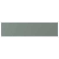 NICKEBO drawer front, matt grey-green, 80x20 cm