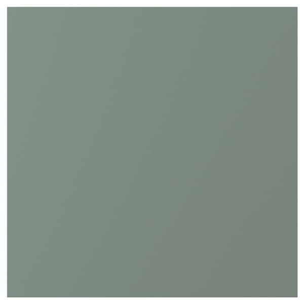 NICKEBO drawer front, matt grey-green, 40x40 cm