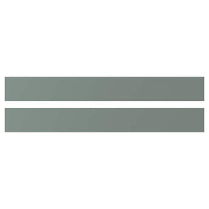 Ikea NICKEBO - Drawer front, matt grey-green, 80x10 cm