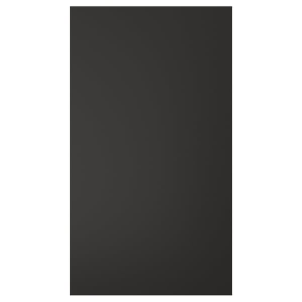NICKEBO front for dishwasher, matt anthracite, 45x80 cm