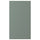 NICKEBO - NICKEBO Front for dishwasher, matt grey-green, 45x80 cm