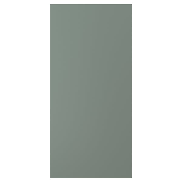 NICKEBO cover panel, matt grey-green, 39x83 cm