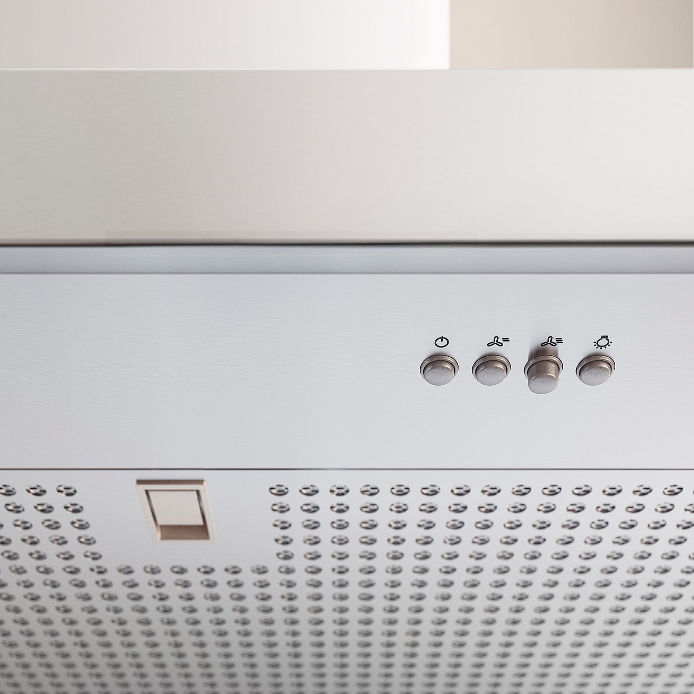 NILSBYN wall mounted extractor hood, IKEA 300 white, 1.3 mx24.0 cm