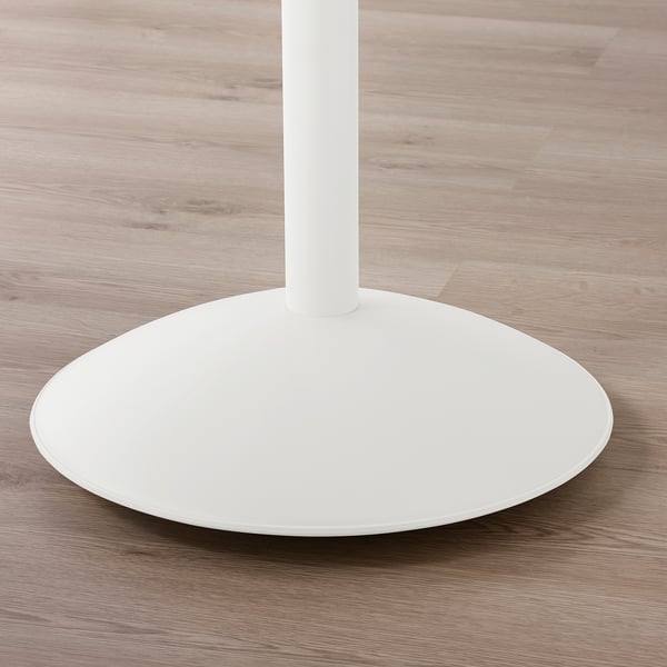 NILSERIK standing support, white/Vissle dark blue, 41 cm