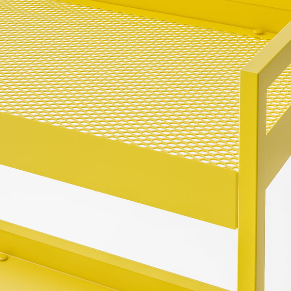 NISSAFORS - NISSAFORS Trolley, yellow, 50.5x30x83 cm