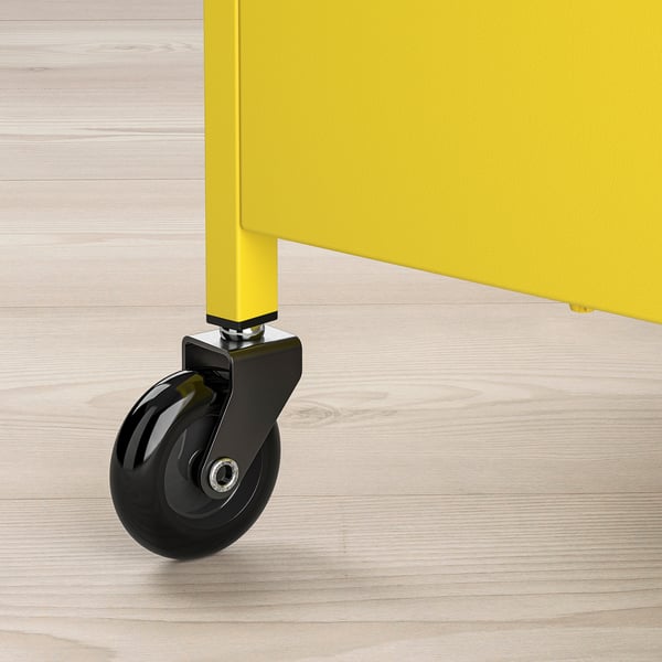 NISSAFORS - NISSAFORS Trolley, yellow, 50.5x30x83 cm
