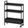 NISSAFORS trolley, black, 50.5x19 cm
