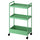 NISSAFORS - Trolley, light green,50.5x30x83 cm