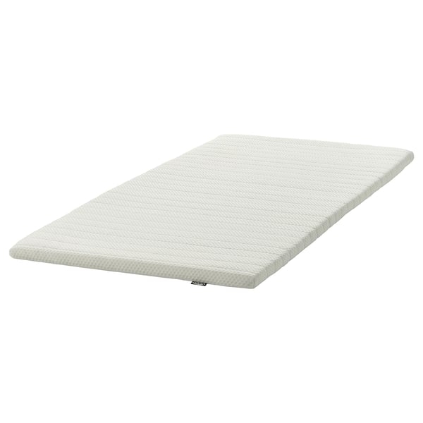 NISSEHOLM mattress pad, white, 80x200 cm