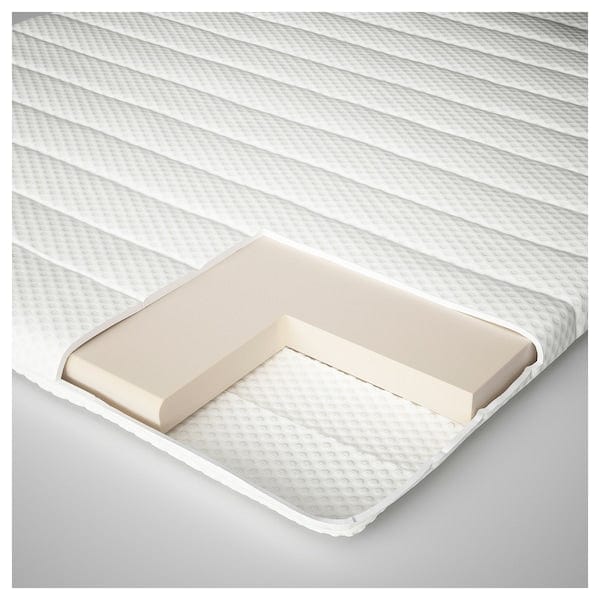 Ikea NISSEHOLM - Topper, bianco,120x200 cm
