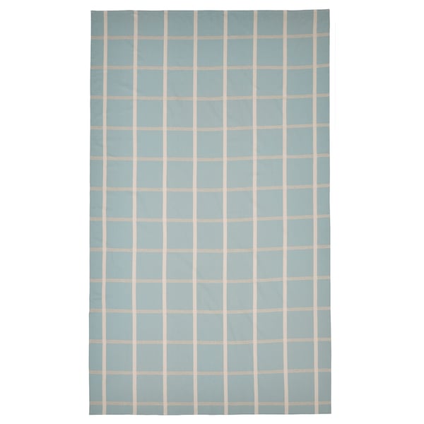 NISSÖGA tablecloth, blue, 145x240 cm