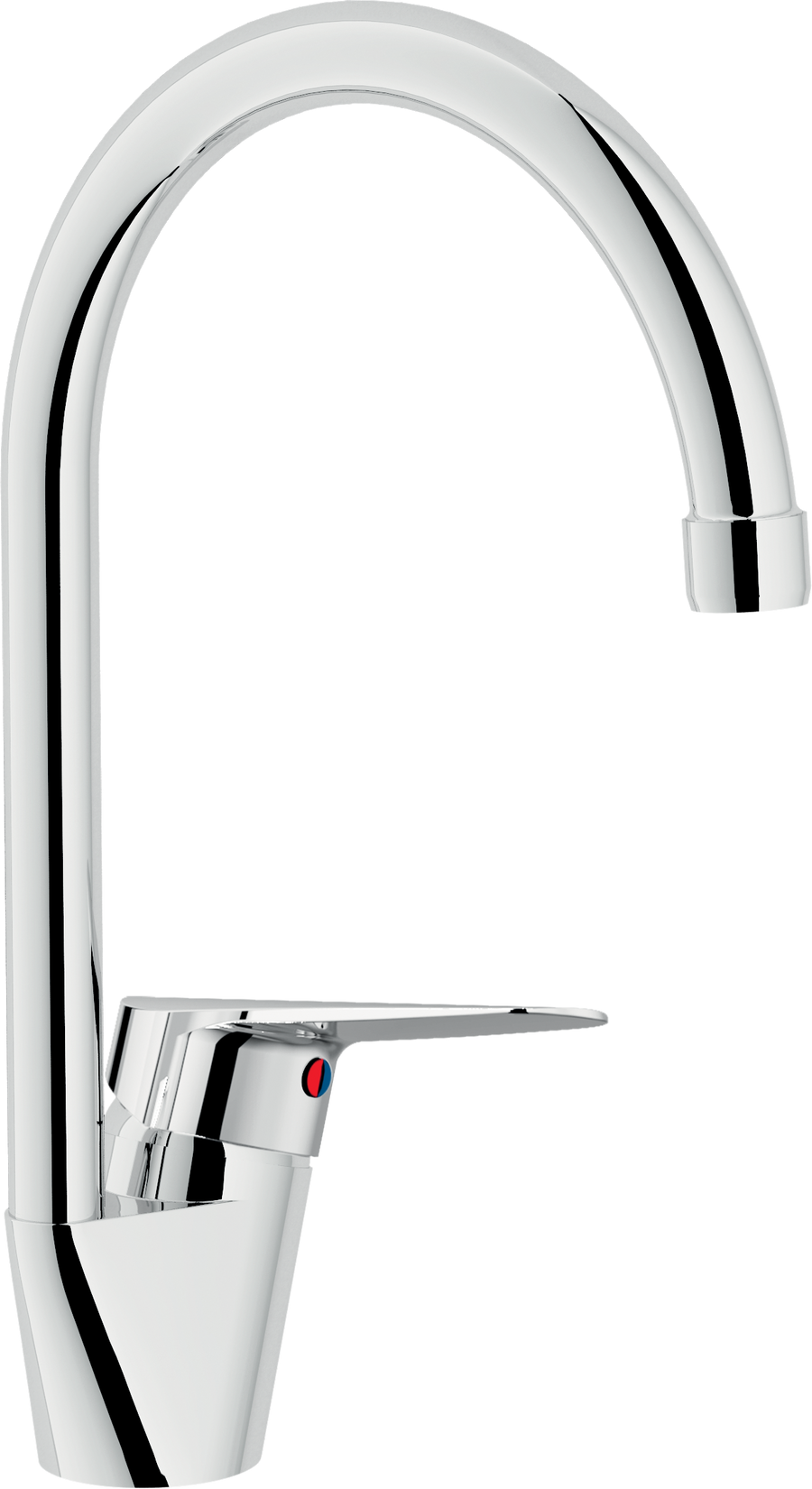 Kitchen mixer with swivel spout No