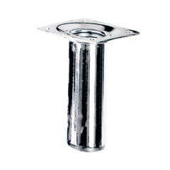 CHROMIUM STEEL TABLE FOOT. D30 H.100