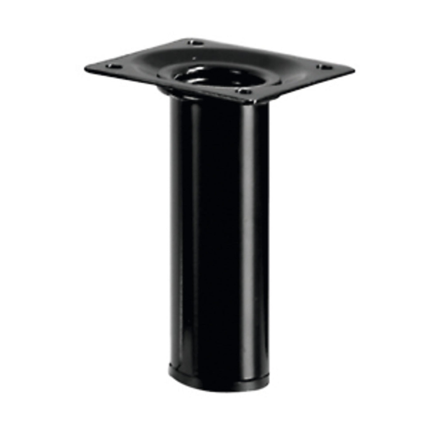 BLACK STEEL TABLE FOOT D30 H.100