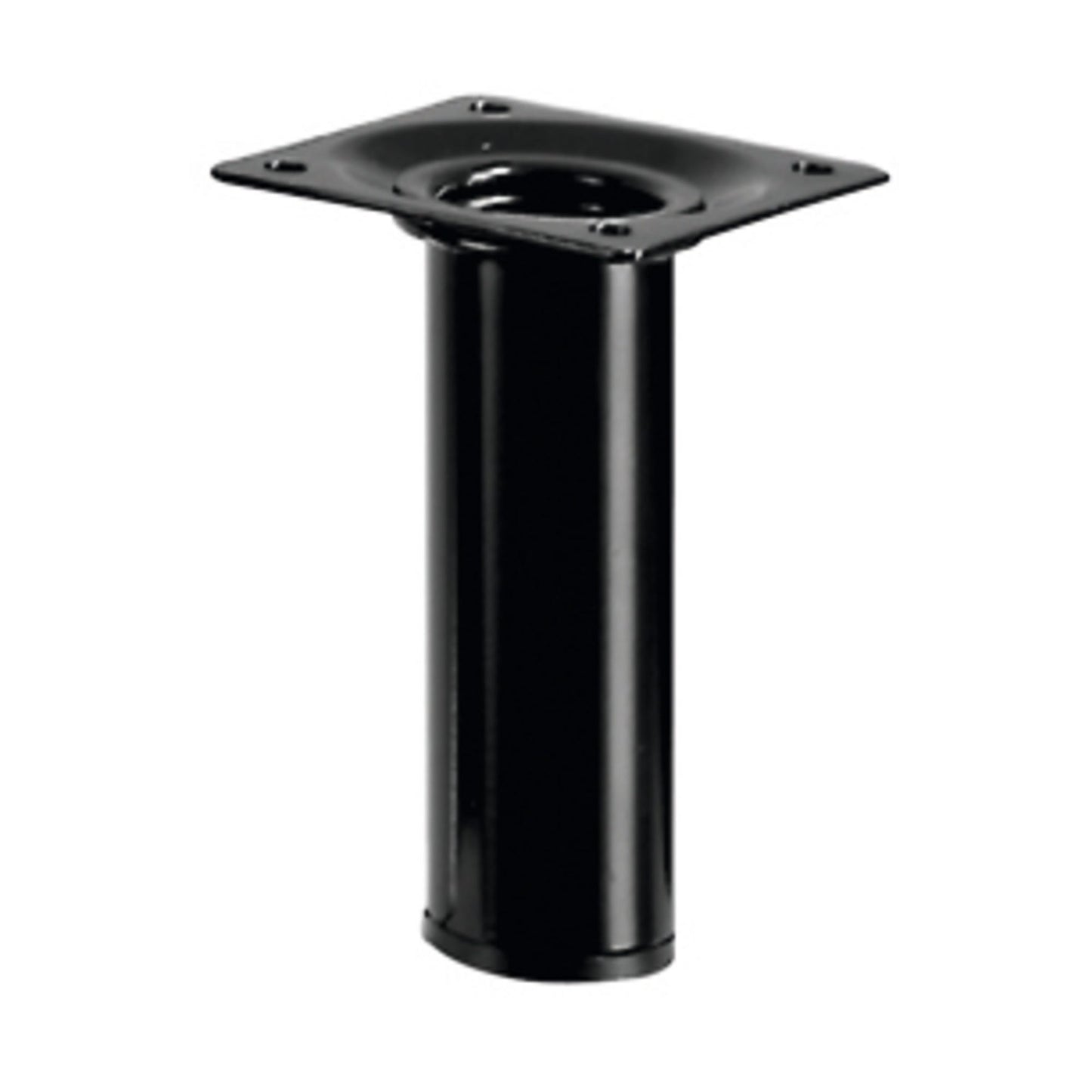 BLACK STEEL TABLE FOOT D30 H.100