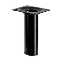 BLACK STEEL TABLE FOOT D30 H.100