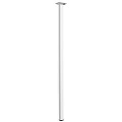 TABLE FOOT ACC. WHITE 25X25 H.800