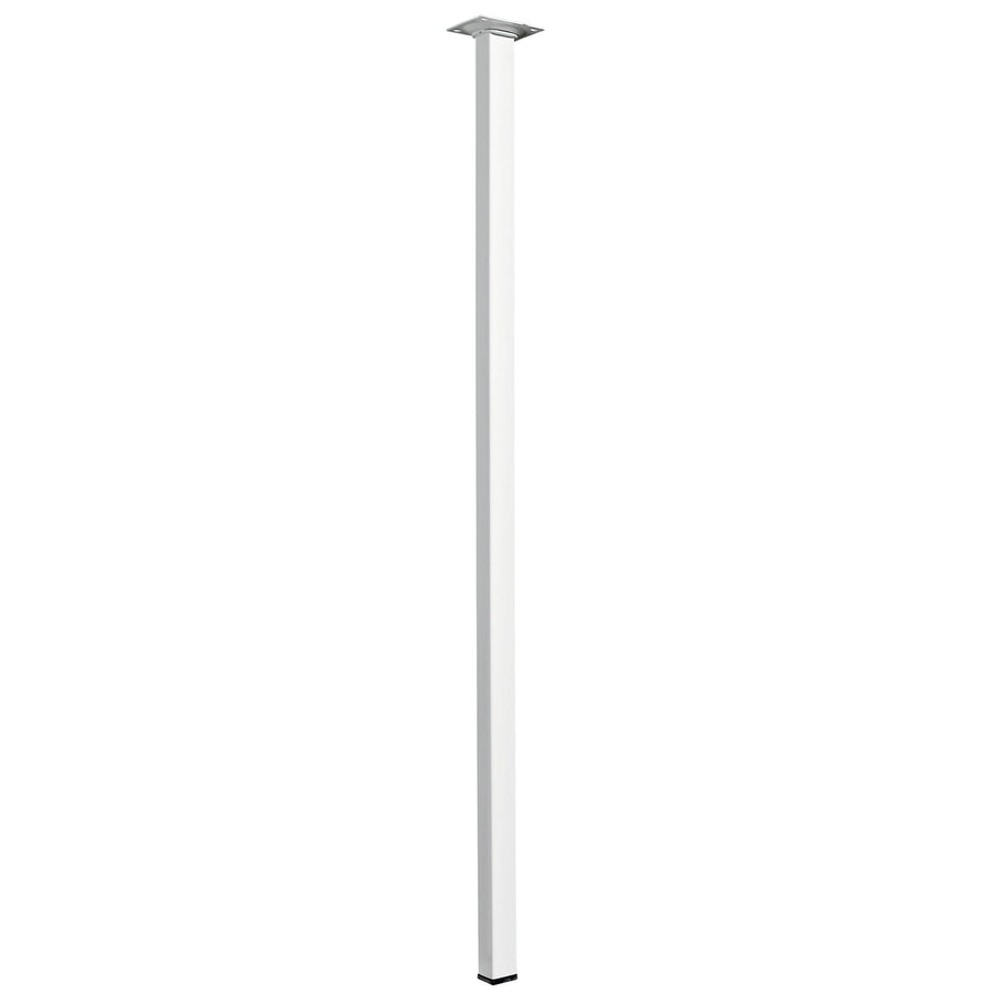 TABLE FOOT ACC. WHITE 25X25 H.800