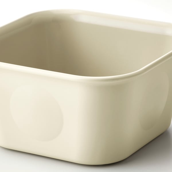 NOJIG organiser, plastic/beige, 10x10x5 cm