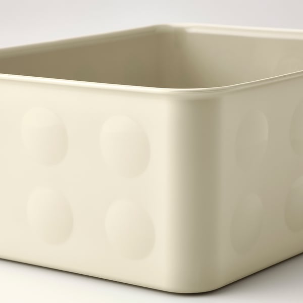 NOJIG organiser, plastic/beige, 20x25x10 cm