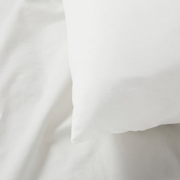 NONNEA pillowcase for body pillow, white, 40x140 cm