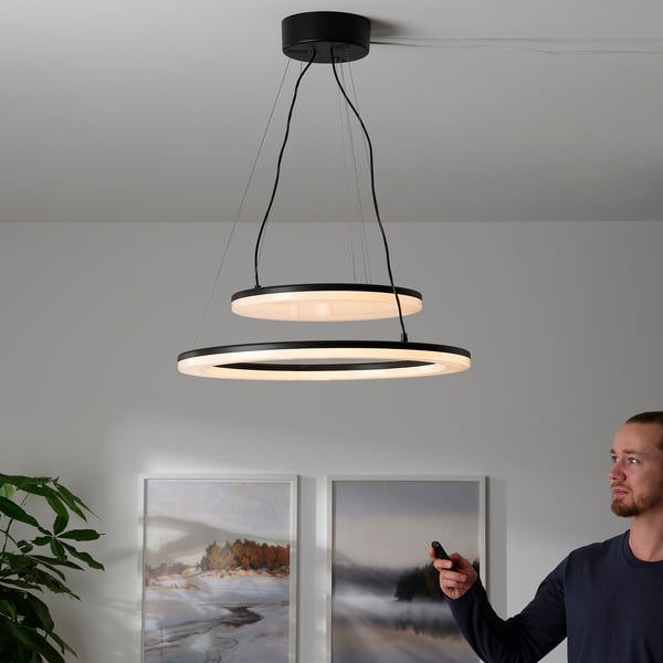 NORAFORS LED pendant lamp, dimmable, 58 cm