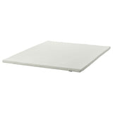 NORDBERGET mattress pad, white, 160x200 cm