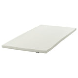 NORDBERGET mattress pad, white, 90x200 cm