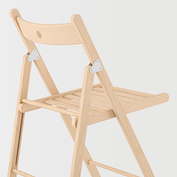 Ikea NORDEN / FRÖSVI - Table and 4 chairs, birch/beech, 26/89/152 cm