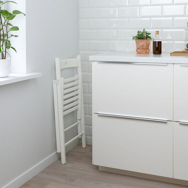 Ikea NORDEN / FRÖSVI - Table and 4 chairs, white/white, 26/89/152 cm