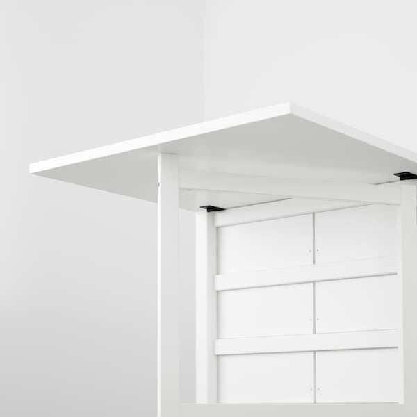 Ikea NORDEN / FRÖSVI - Table and 4 chairs, white/Knisa light grey,26/89/152 cm
