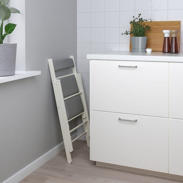Ikea NORDEN / FRÖSVI - Table and 4 chairs, white/Knisa light grey,26/89/152 cm