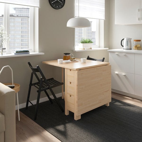 Ikea NORDEN - Gateleg table, birch, 26/89/152x80 cm