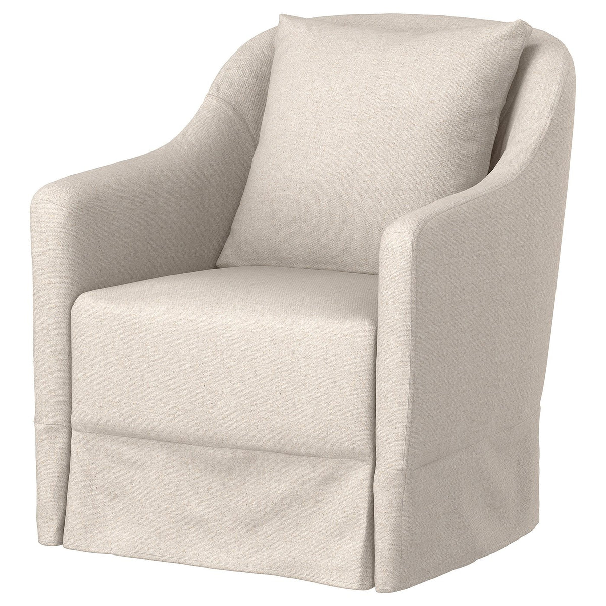 NORDKROKEN cover for rocking/swivel armchair, Gransel natural