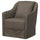 NORDKROKEN rocking and swivel armchair, Gransel grey-brown, 72x83x85 cm