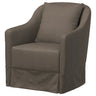 NORDKROKEN rocking and swivel armchair, Gransel grey-brown, 72x83x85 cm