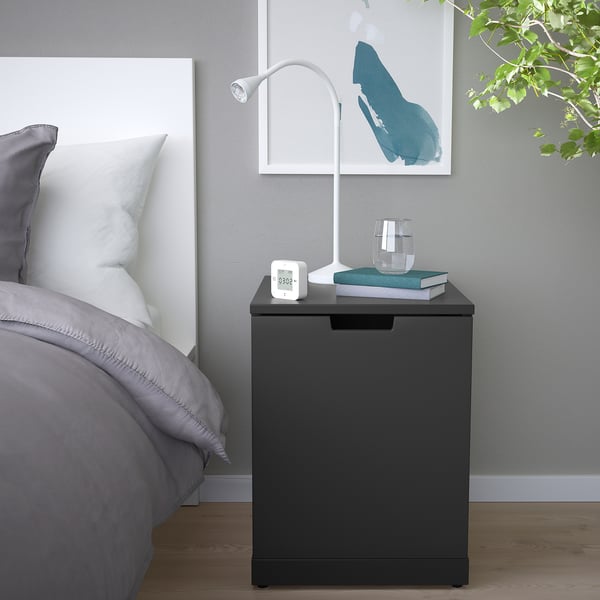 NORDLI - Chest of drawers, anthracite, 40x54 cm