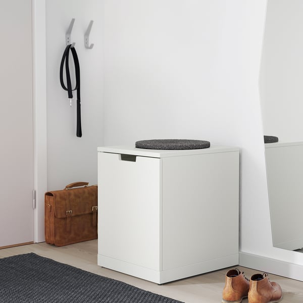 NORDLI - NORDLI Chest of drawers, white, 40x54 cm