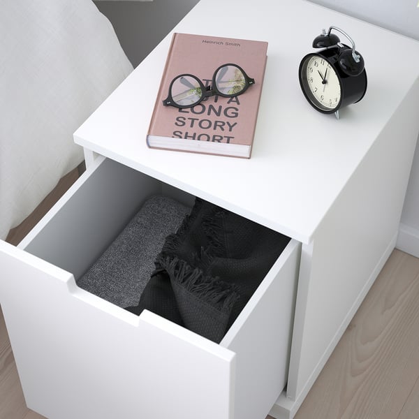 NORDLI - NORDLI Chest of drawers, white, 40x54 cm
